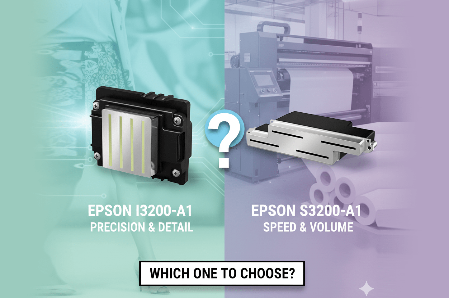 x epson i3200 vs s3200